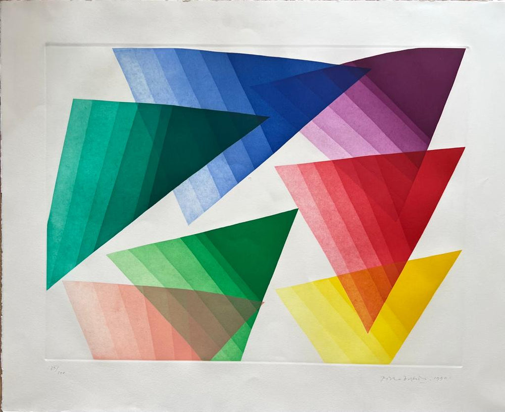 Color fax II | Piero Dorazio