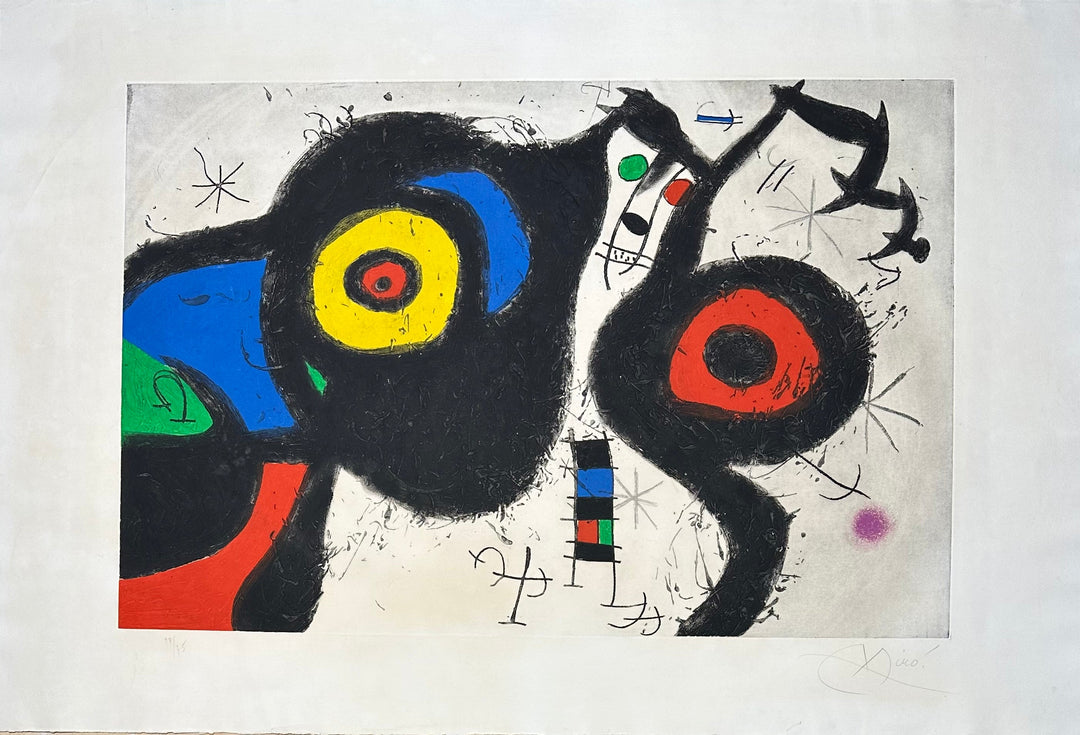 Le deux amis | Joan Mirò