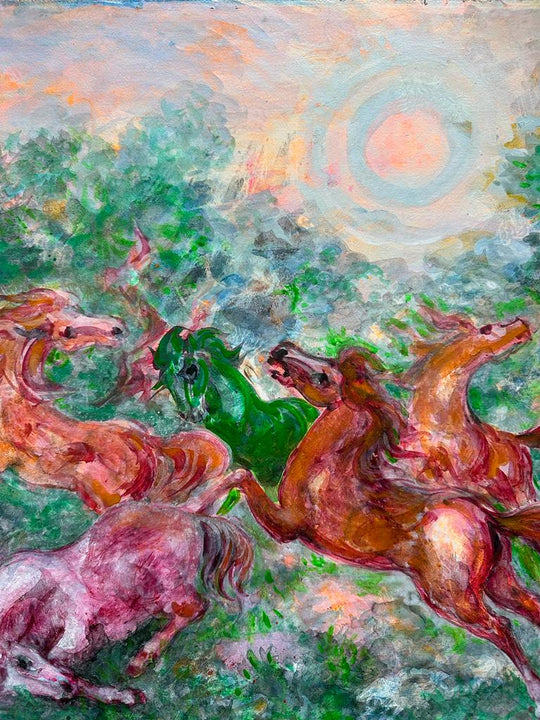 Cavalli nel Sorrenti | Aligi Sassu