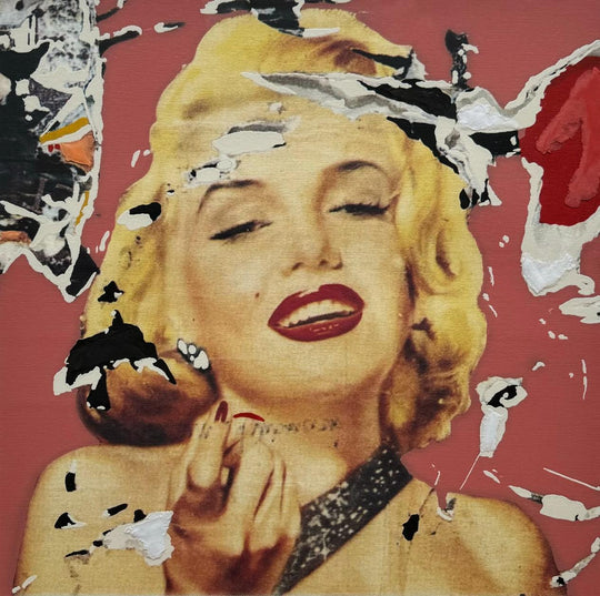 Marilyn, I Volti IX | Mimmo Rotella