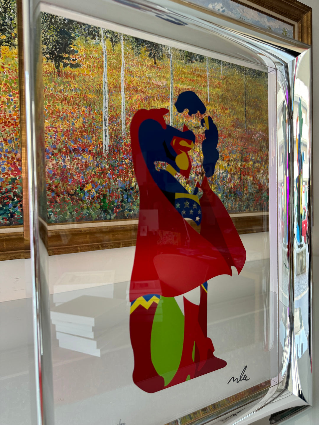 Heroes in love (Plexiglass) | Marco Lodola