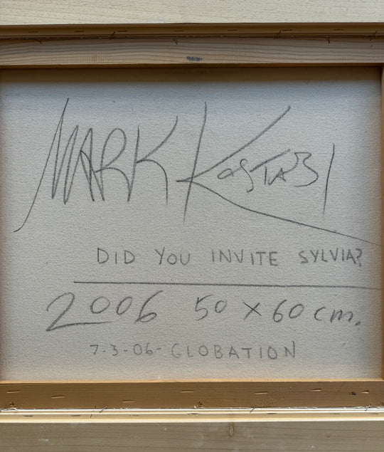 Did you invite Sylvia? | Mark Kostabi