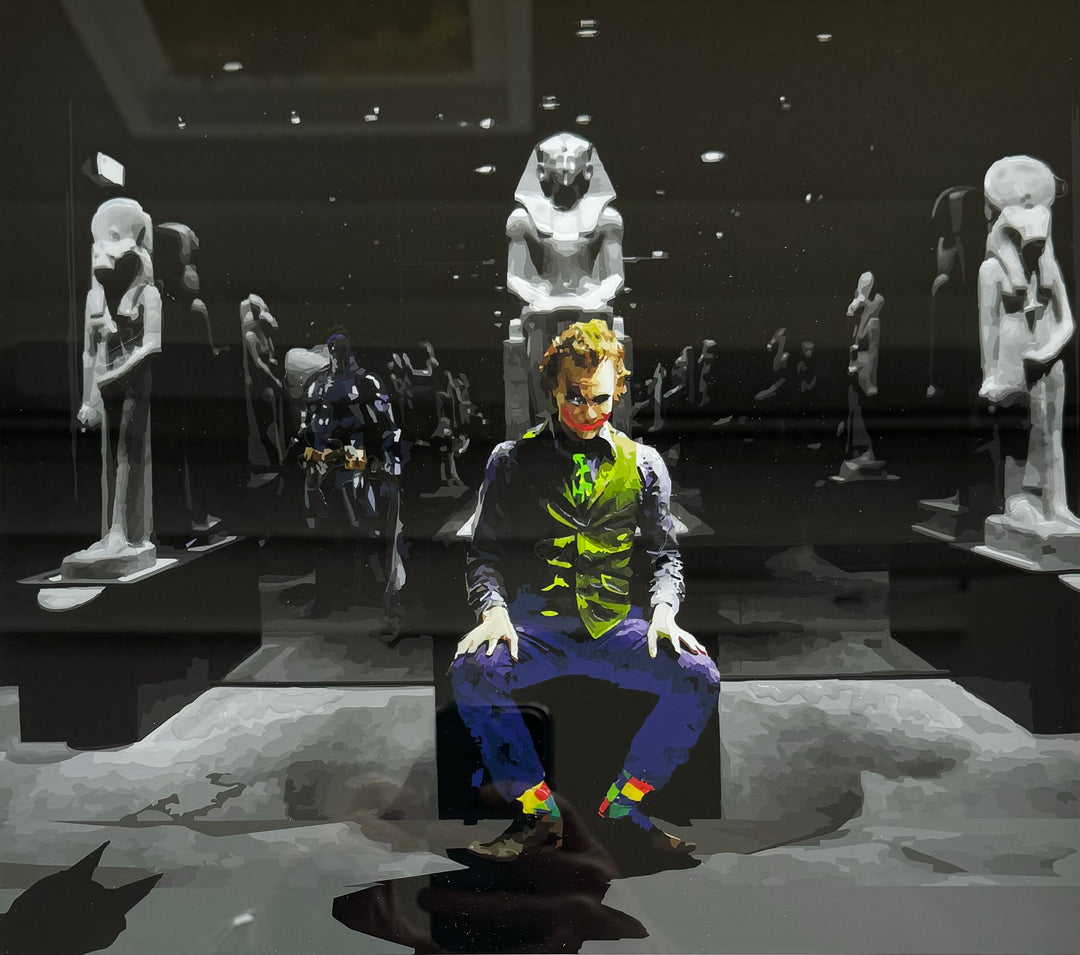 Opera incorniciata: Joker at museum