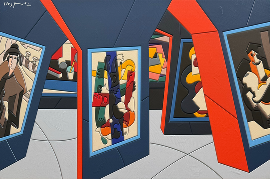 Simili Seduzioni | Ugo Nespolo - Arte Focus™