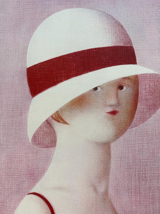 mujer con sombrero | antonio bueno