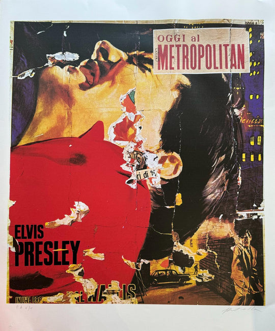 Assault in the night | Mimmo Rotella