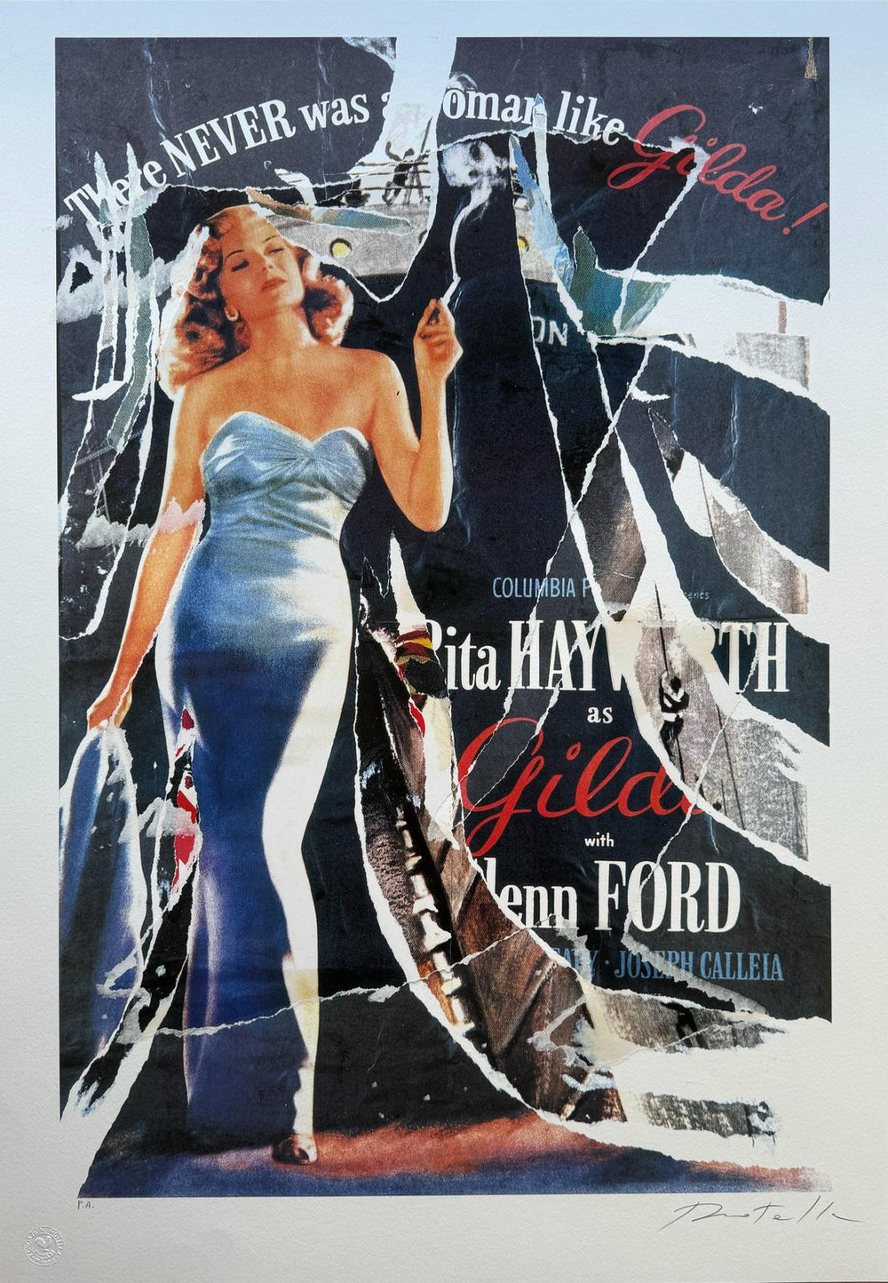 Rita Hayworth | Mimmo Rotella