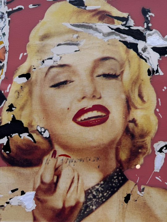 Marilyn, I Volti IX | Mimmo Rotella
