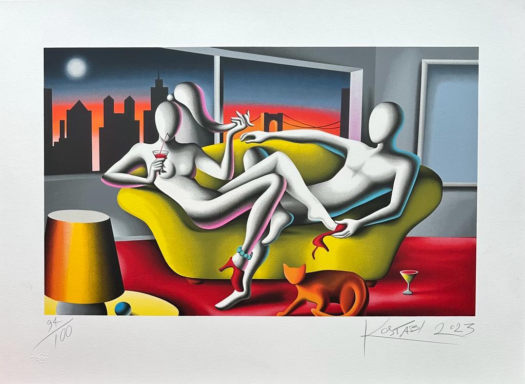 Perfection At Twilight | Mark Kostabi