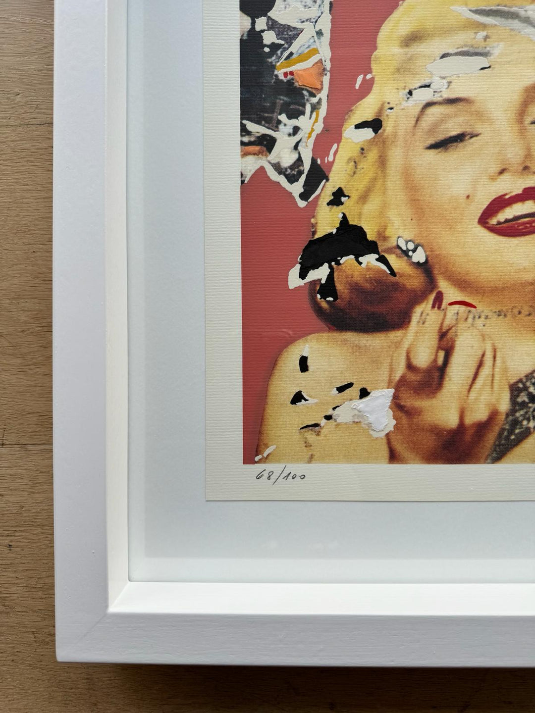 Marilyn, I Volti IX | Mimmo Rotella