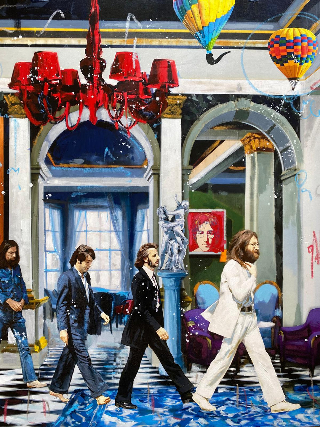 When the Beatles Visited Dalí | Renè