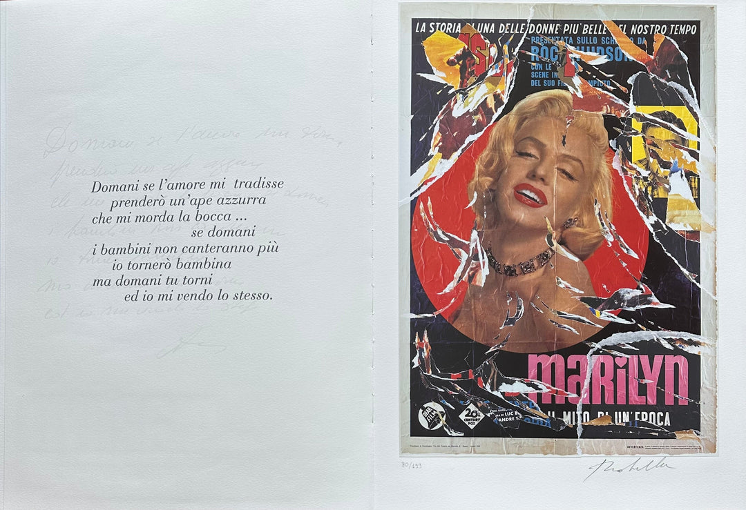 Bellezza Eterna | Mimmo Rotella & Alda Merini - Arte Focus™