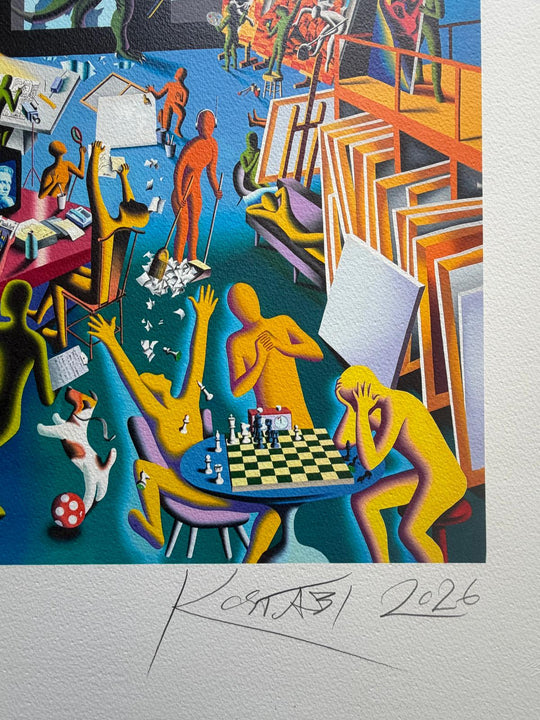 The Rhythm of inspiration | Mark Kostabi