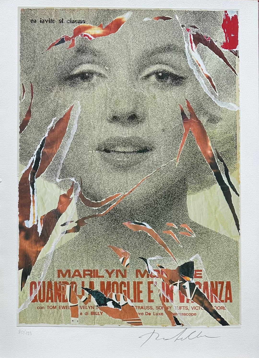 Bellezza Eterna | Mimmo Rotella & Alda Merini - Arte Focus™