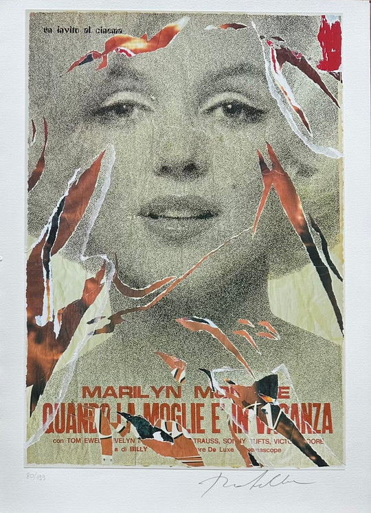 Bellezza Eterna | Mimmo Rotella & Alda Merini - Arte Focus™