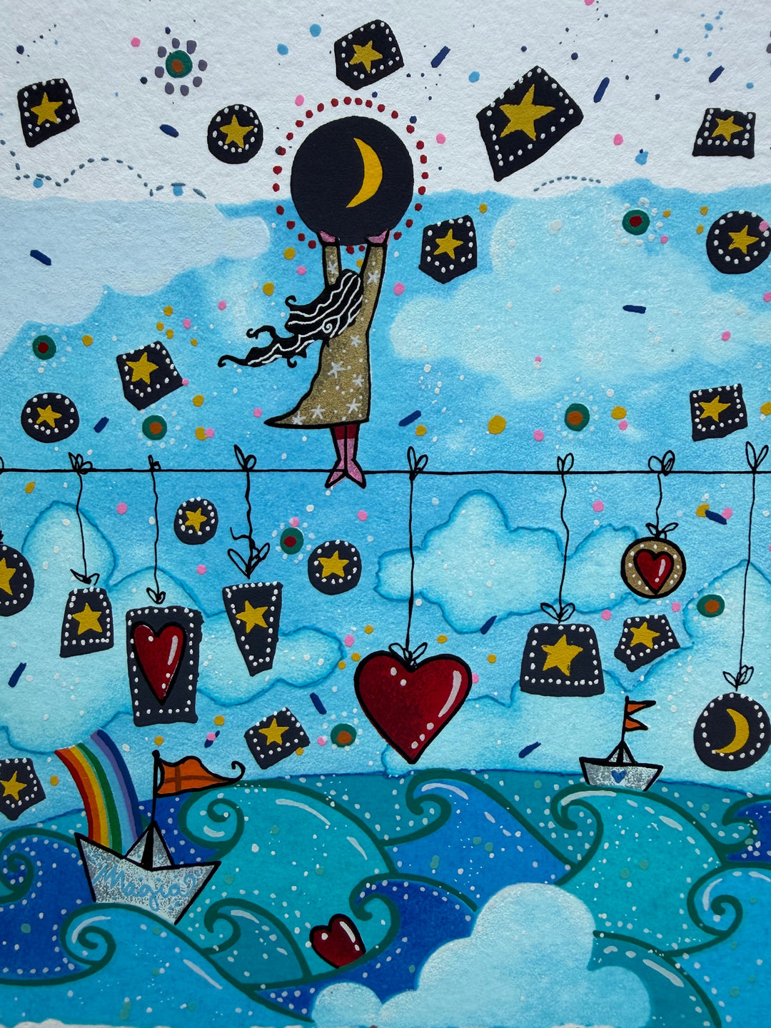 Febbraio: Alla Luna, il mio Segreto | Andrea Agostini - Arte Focus™