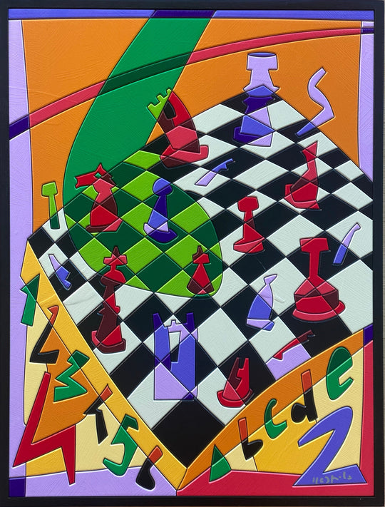 Chessboard | Ugo Nespolo