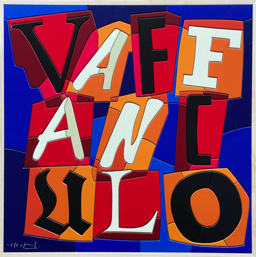 Ingiurioso | Ugo Nespolo - Arte Focus™