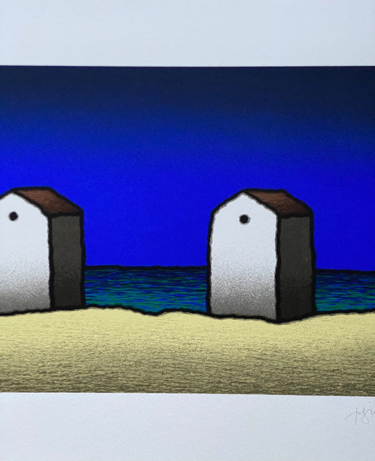 Spiaggia e bandiera | Tino Stefanoni