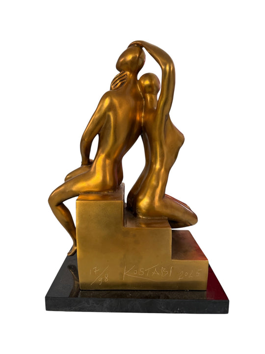 Eternal embrace | Mark Kostabi