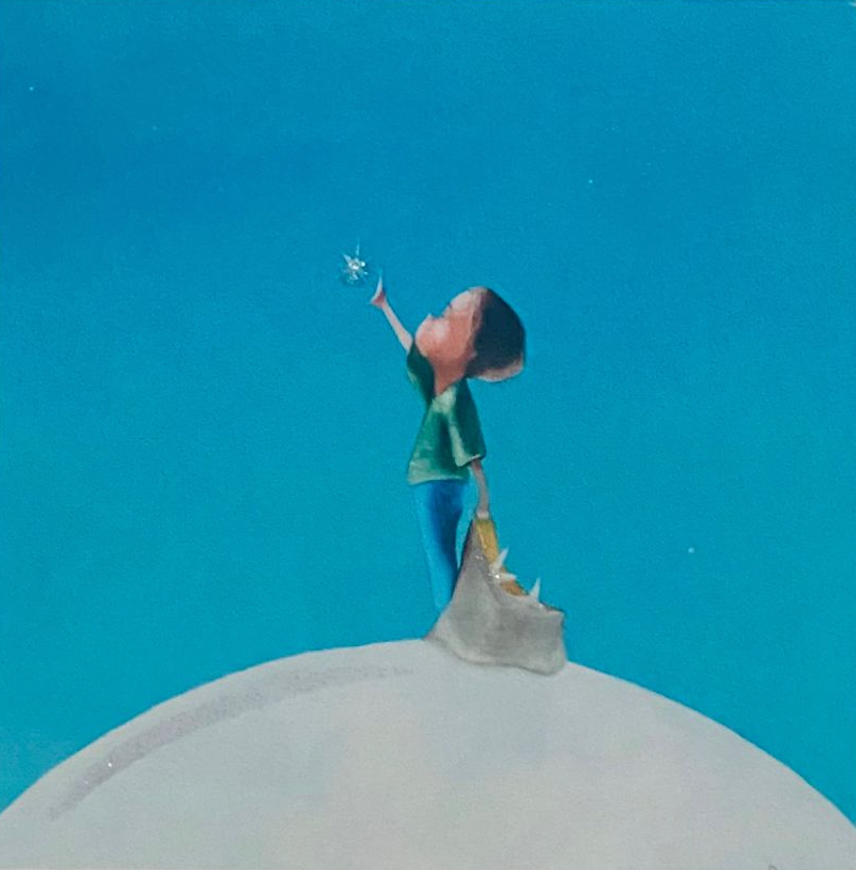 Opera in cornice: Il rubastelle | Diego Santini