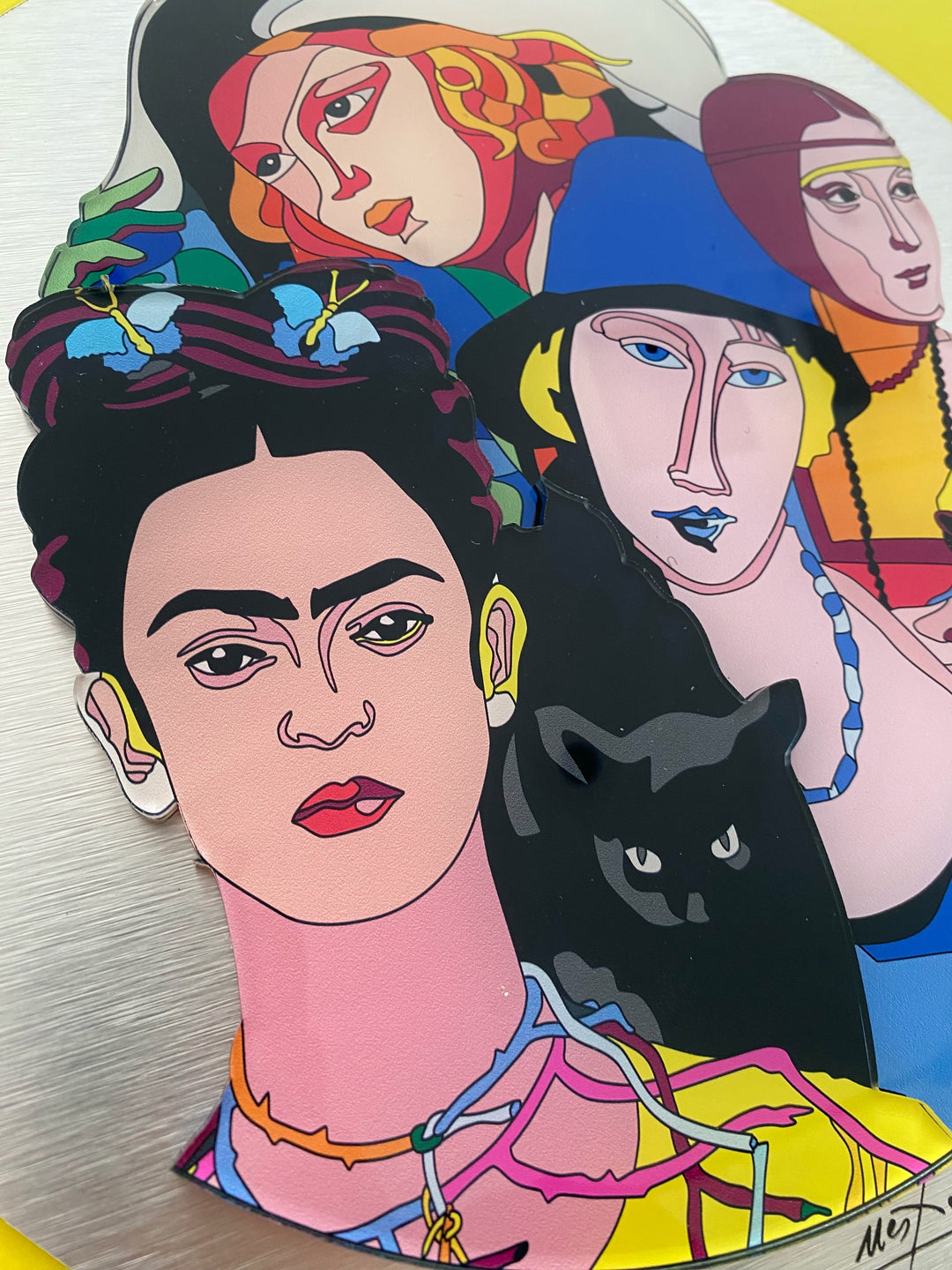 The Contemporary Muses | Ugo Nespolo