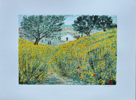 Sentiero di campagna  | Michele Cascella