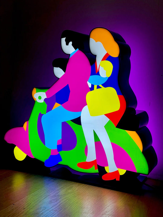 Family business II | Marco Lodola - Arte Focus™