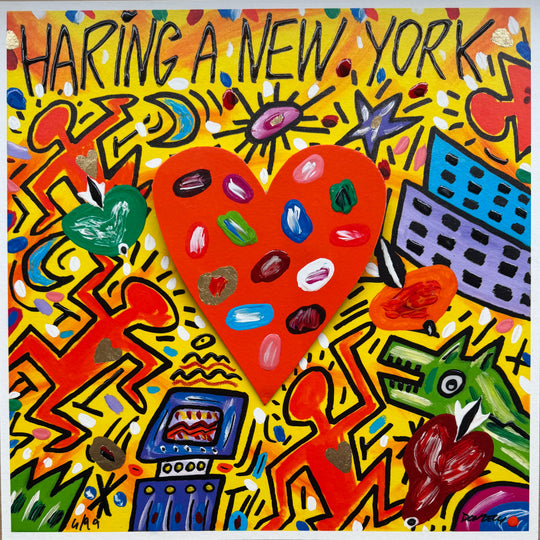 Opera Incorniciata: Haring a New York | Bruno Donzelli - Arte Focus™