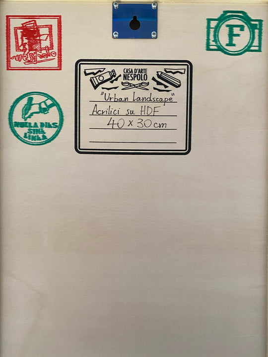 Urban Landscape | Ugo Nespolo - Arte Focus™