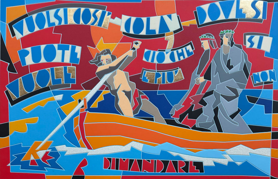 Rotte di Ulisse | Ugo Nespolo - Arte Focus™