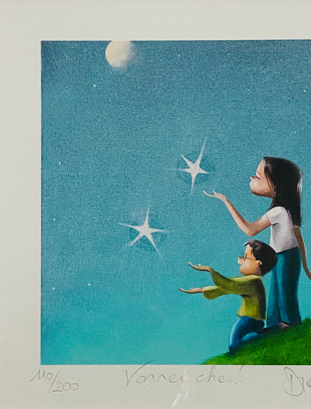 Opera in cornice: Vorrei che  | Diego Santini