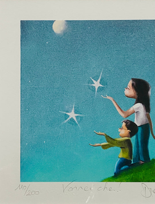 Opera in cornice: Vorrei che  | Diego Santini