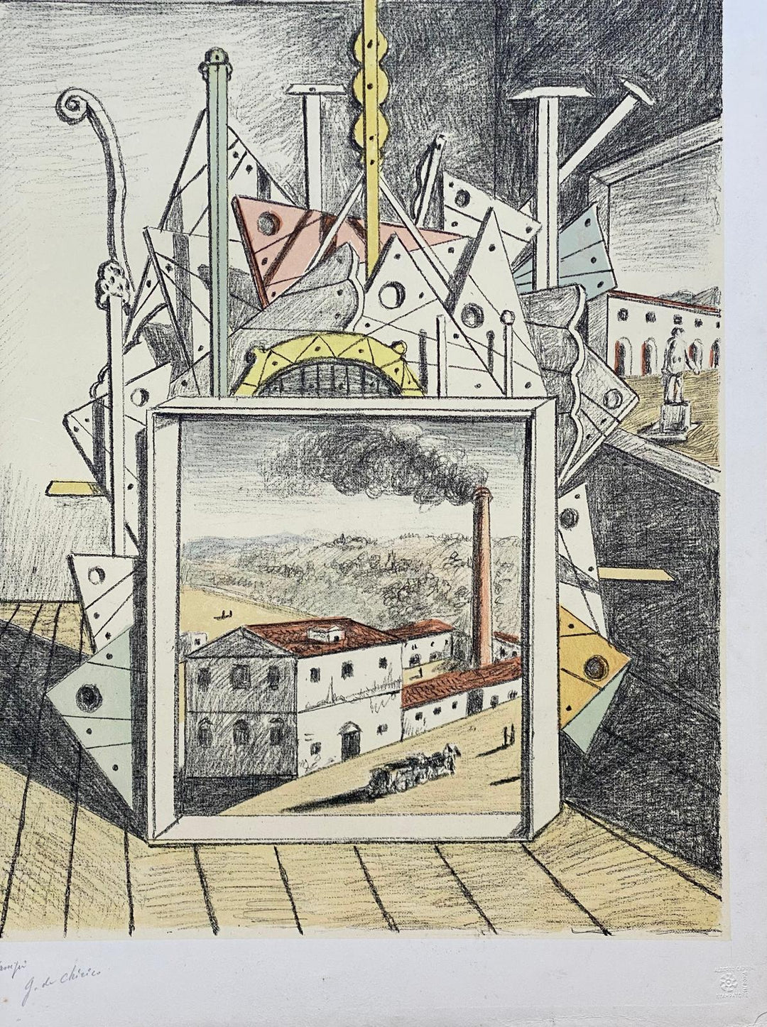 Interno Metafisico | Giorgio De Chirico