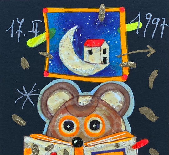 Sogno n°95......143  (Fondo blu) | Francesco Musante