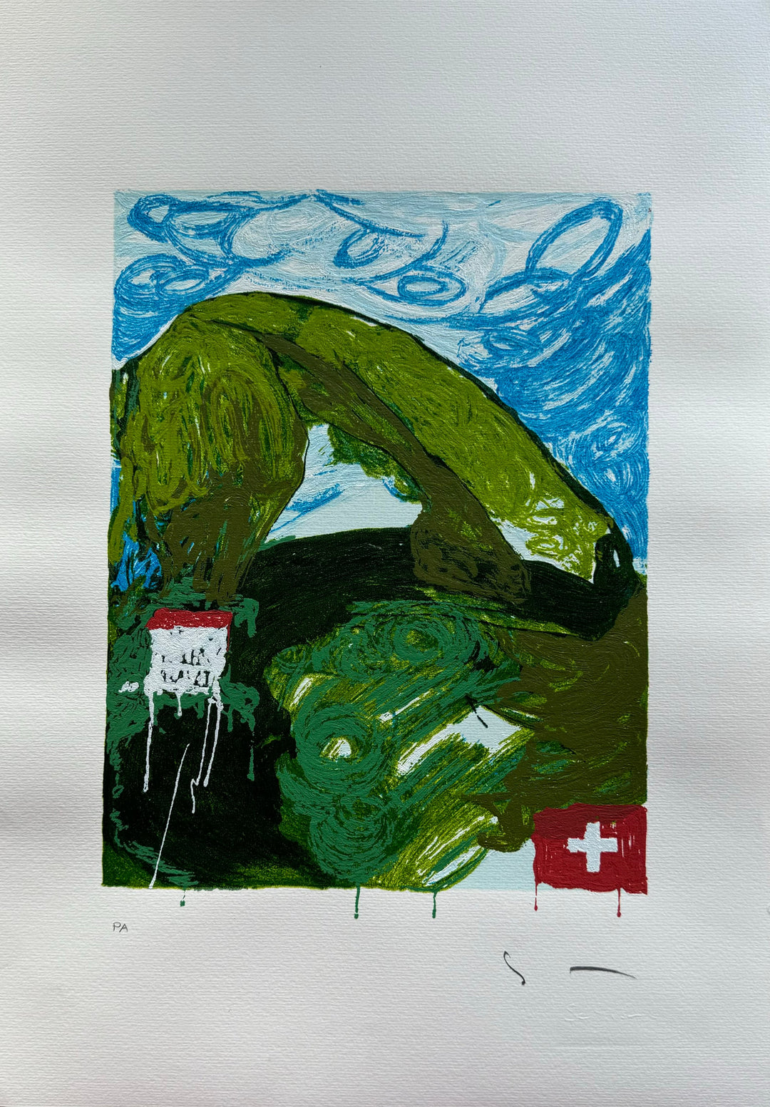 Casa svizzera | Mario Schifano