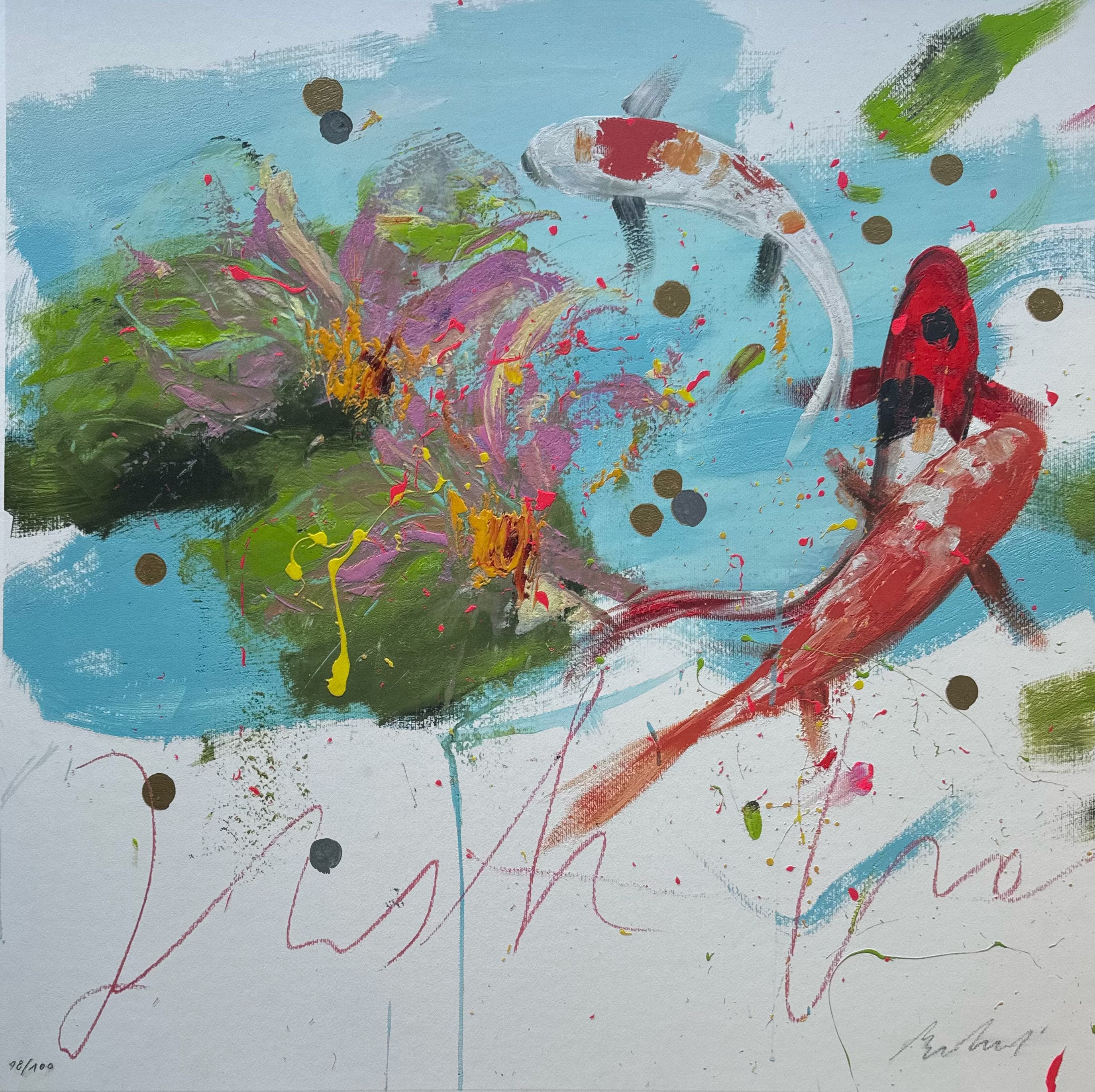 J. Garden Fish 2 | Luca Bellandi - Arte Focus™