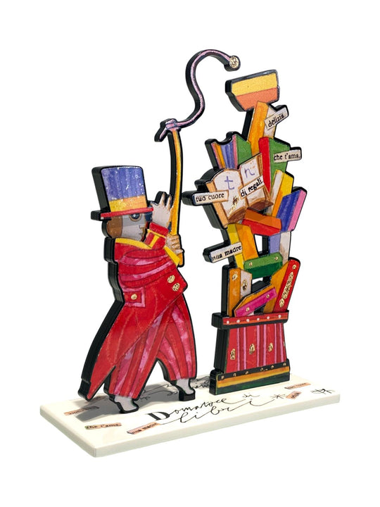 Domatore di libri  | Francesco Musante - Arte Focus™
