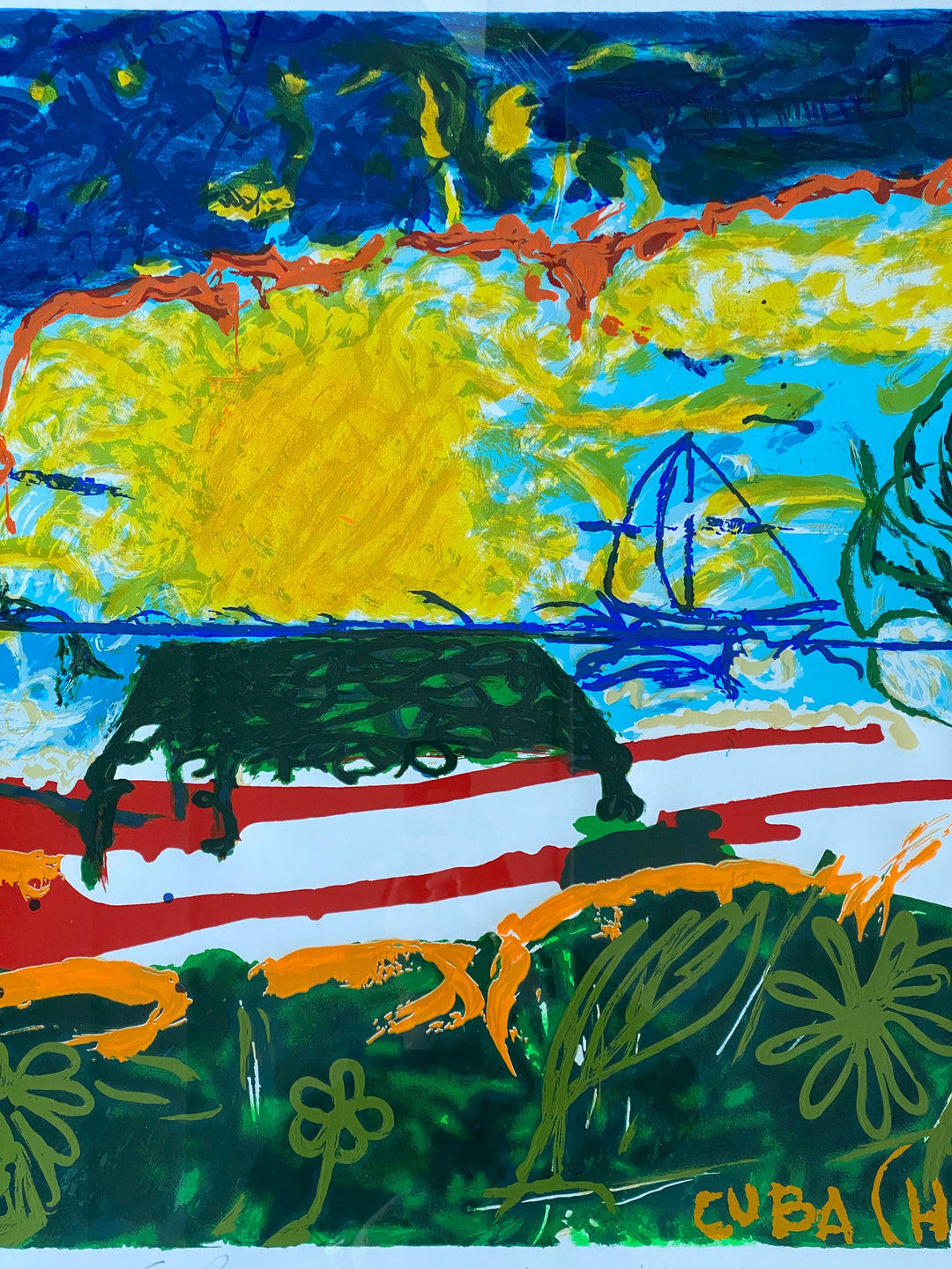 Cuba | Mario Schifano - Arte Focus™