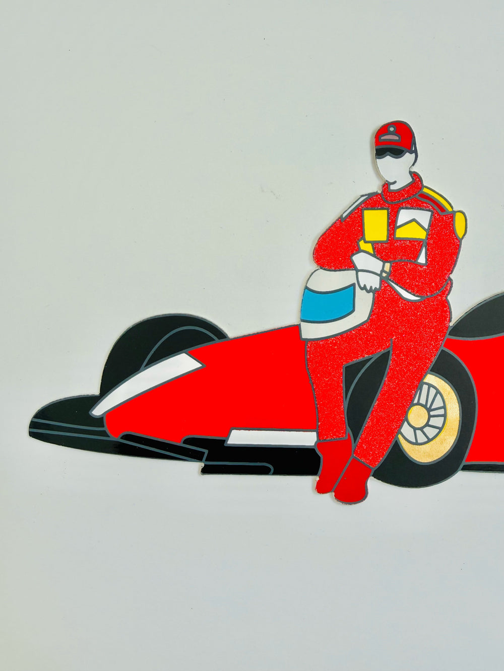 The Red of a Legend | Marco Lodola - Arte Focus™