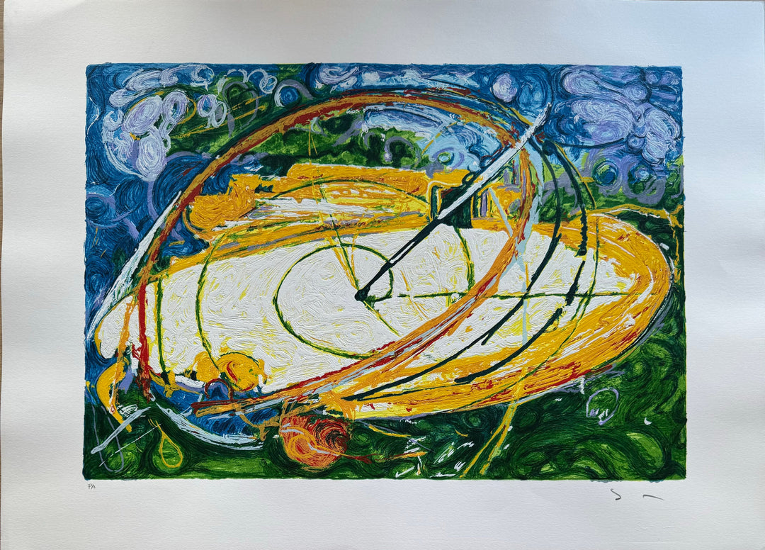 Viaggio verso l'infinito  | Mario Schifano