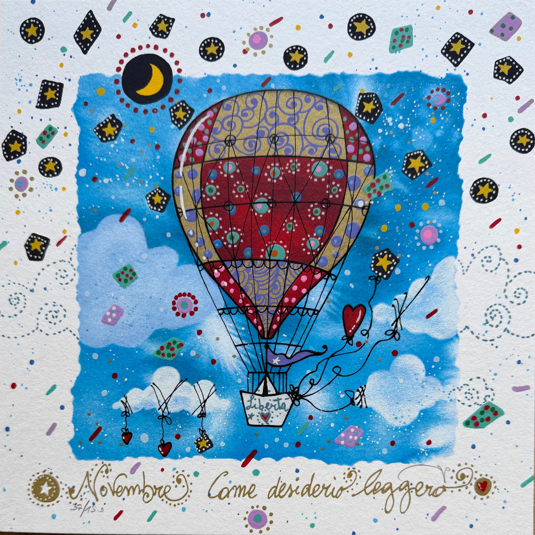 Novembre: Come desiderio leggero | Andrea Agostini - Arte Focus™