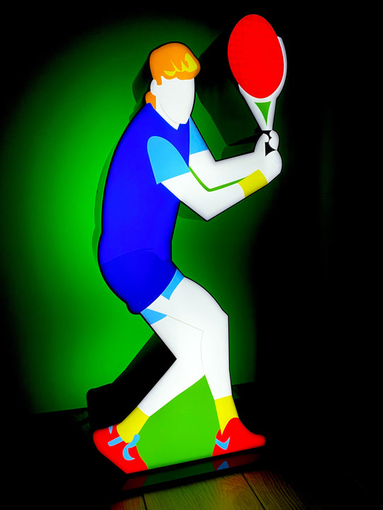 The Winning Stroke | Marco Lodola - Arte Focus™