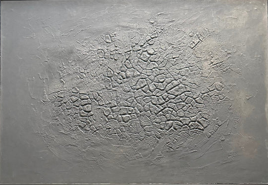 Cretto Nero D | Alberto Burri - Arte Focus™
