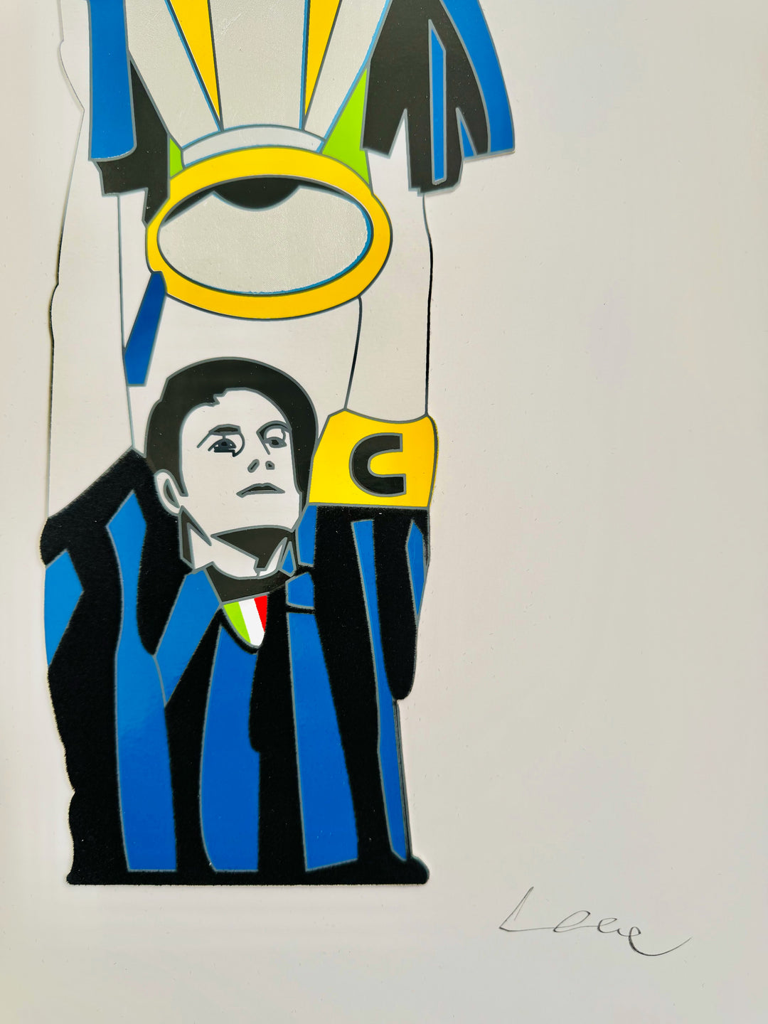 The Captain’s Triumph | Marco Lodola - Arte Focus™