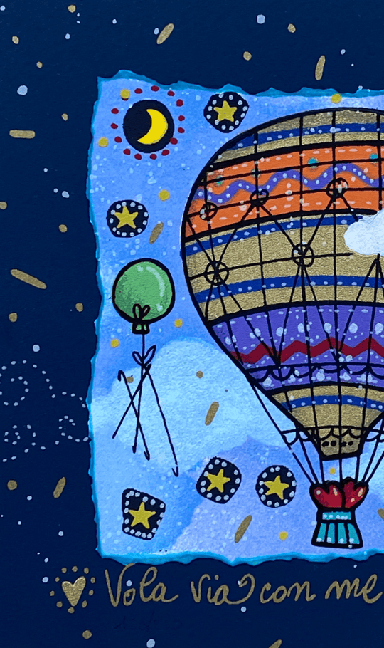 Vola via con me piccolo sogno | Andrea Agostini - Arte Focus™