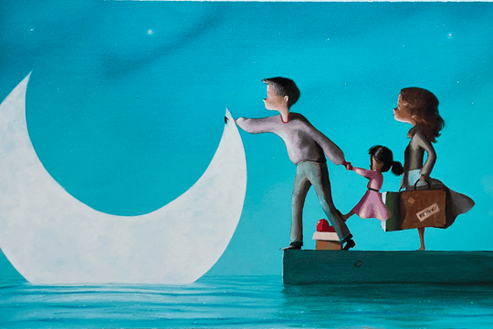 In viaggio con la luna  | Diego Santini