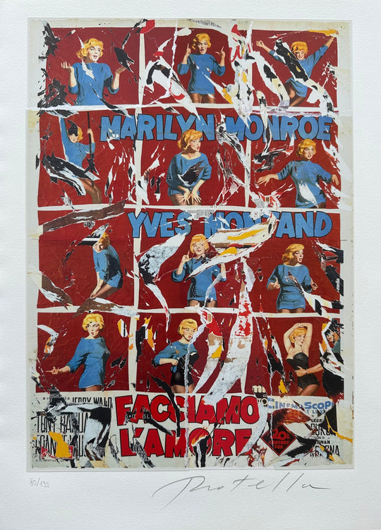 Bellezza Eterna | Mimmo Rotella & Alda Merini - Arte Focus™