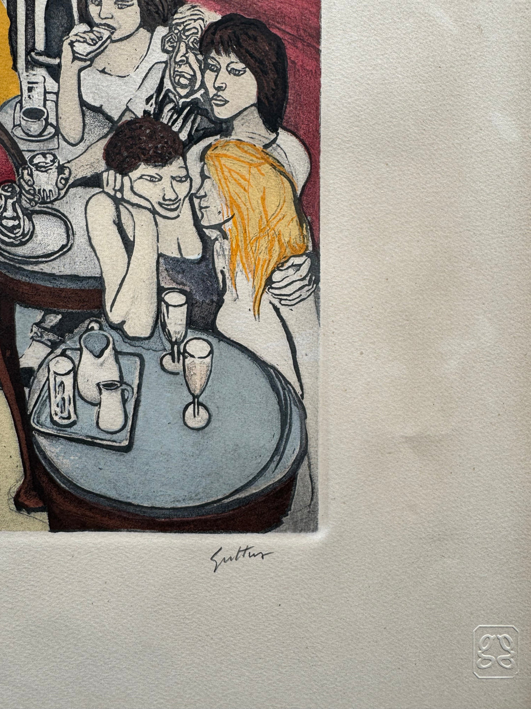 Caffè Greco | Renato Guttuso - Arte Focus™