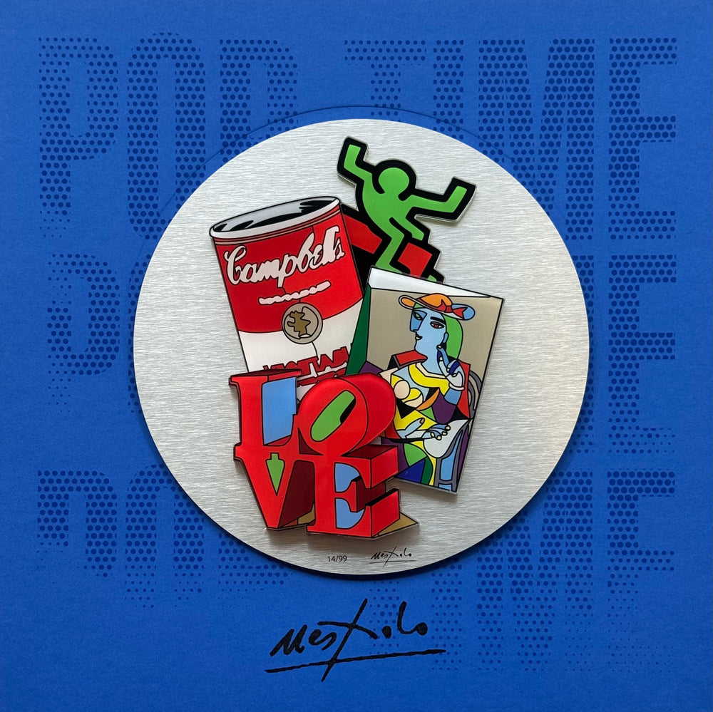 Opera incorniciata: Remix the Icons  | Ugo Nespolo - Arte Focus™